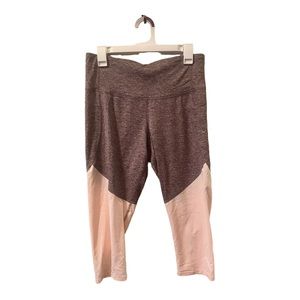 MAUVE CHAMPION CROP LEGGINGS